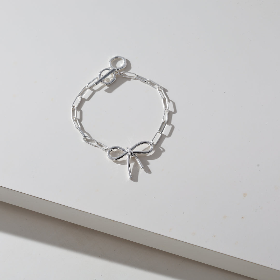 Merx Bow Bracelet 07-14348 Silver