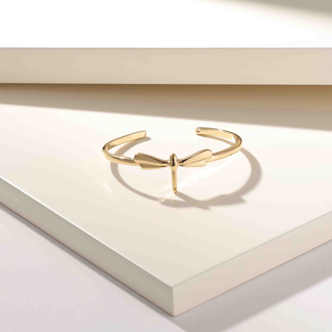 Merx Dragonfly Cuff Bracelet 07-5697-1 Gold