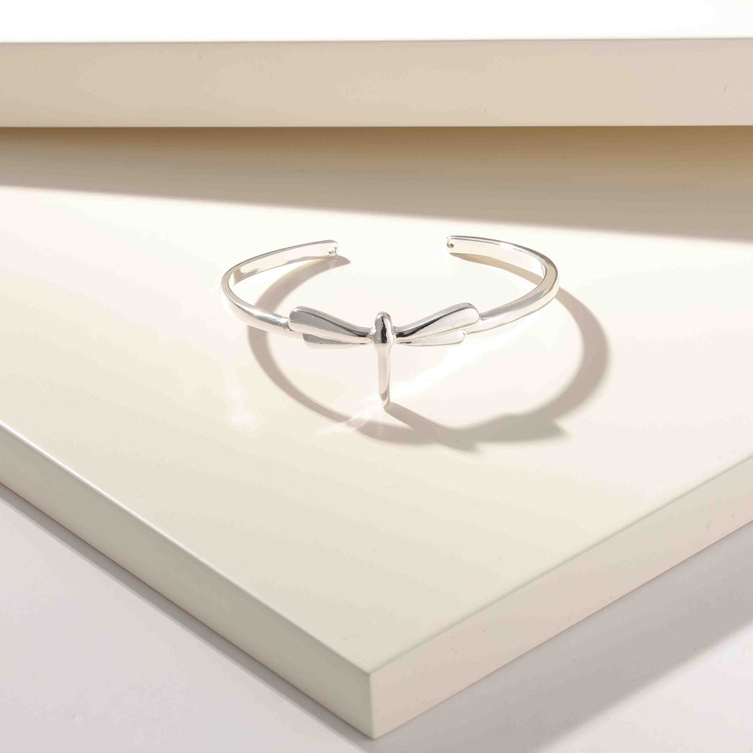 Merx Dragonfly Cuff Bracelet 07-5697-1 Silver