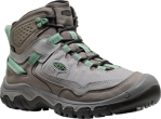 Womens Keen Targhee IV Waterproof Mid-Cut Winter Hiking Boot 1028989-Alloy/Granite Green