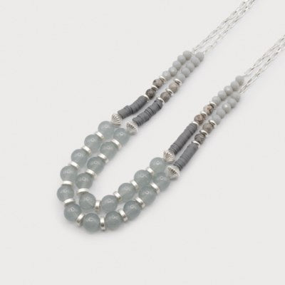 Caracol Necklace 1642-GRY-S