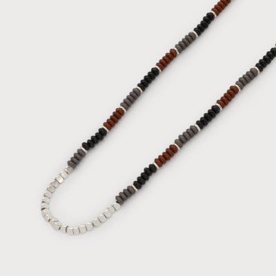 Caracol Necklace 1690-SLV Silver Combo