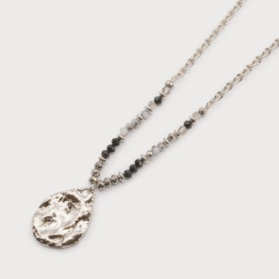 Caracol Necklace 1709-BLK-S