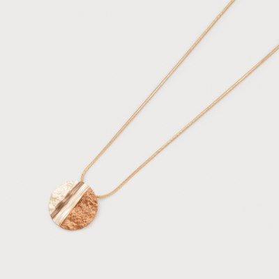 Caracol Necklace 1763-BLH Brown