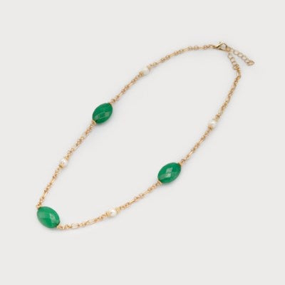 Caracol Necklace 1765-EME Emerald