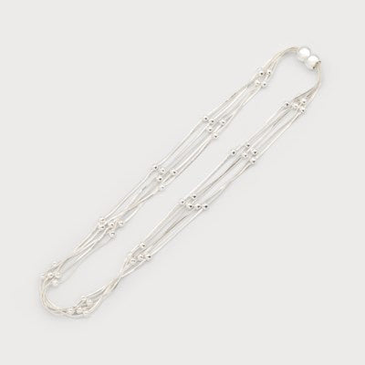 Caracol Necklace 1789-SLV