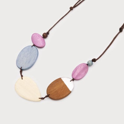 Caracol Necklace 1802-PNK