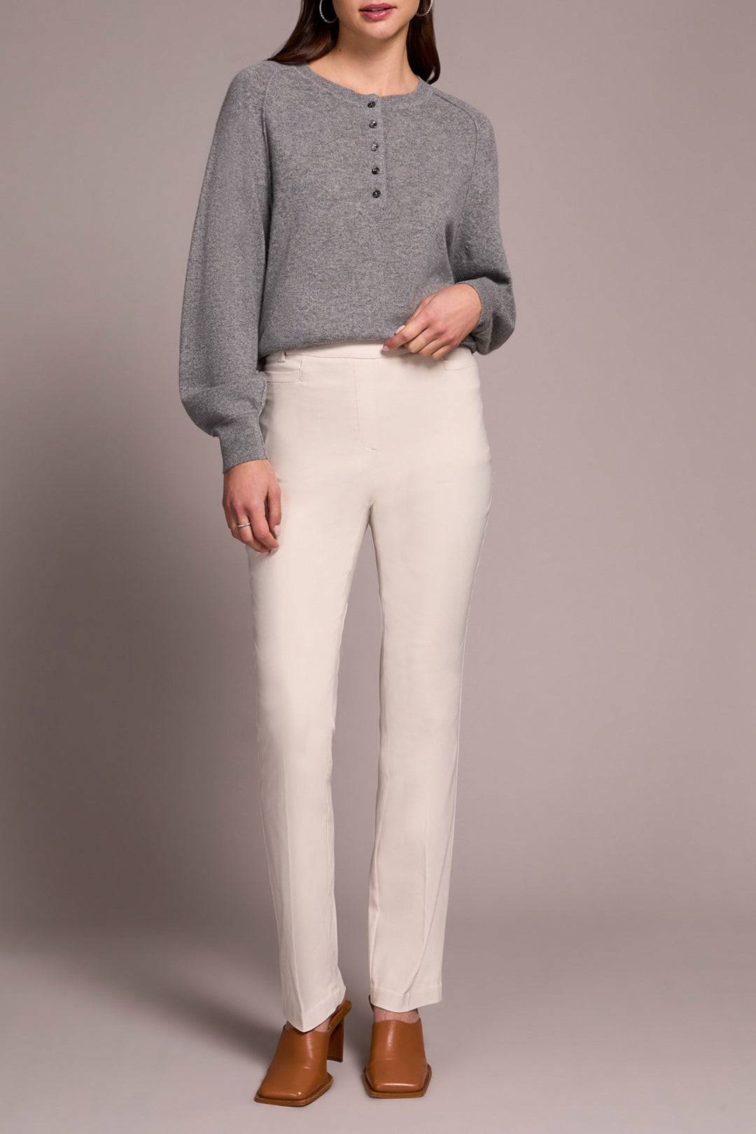 Tribal "Flatten It" Pull-On Pant 2231O-7165-3111 Moonstone