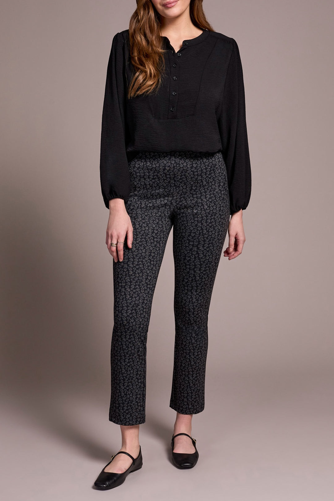 Tribal Pull-On Ankle Pant 2309O-8287-0002 Black
