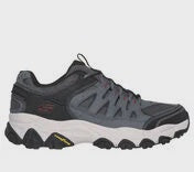 Mens Skechers After Burn 2.0 Trail Runner 237608WW-Wide-Charcoal
