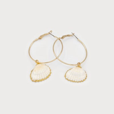 Caracol Earring 2402-WTE White