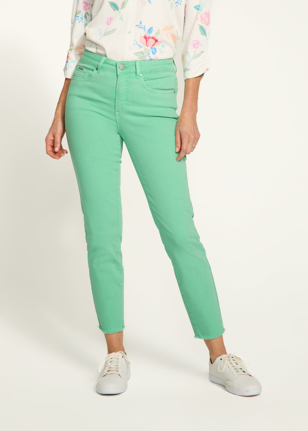 FDJ Olivia Slim Ankle Pant 2682511-PAT Patina