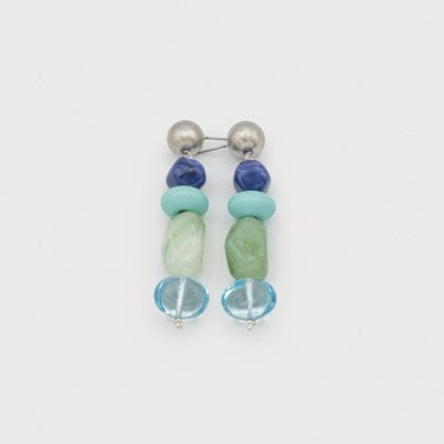 Caracol Earring 2708-BLU-S Blue