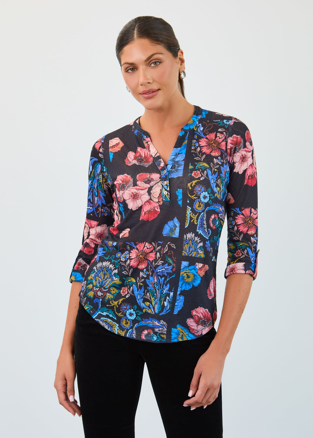 FDJ Henley Top 3799451-PRT Botany