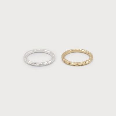 Caracol Duo Mix Ring - 4201-MIX Gold/Silver