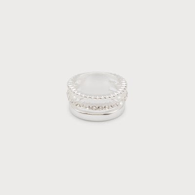Caracol Three Layers Ring 4210-SLV Silver