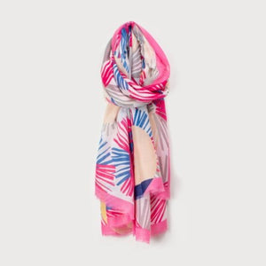 Caracol Woven Scarf 6152-PNK