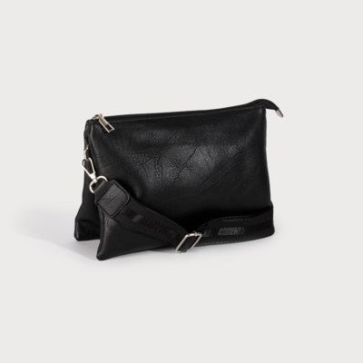 Caracol Large Crossbody Handbag 7032-E-BLK