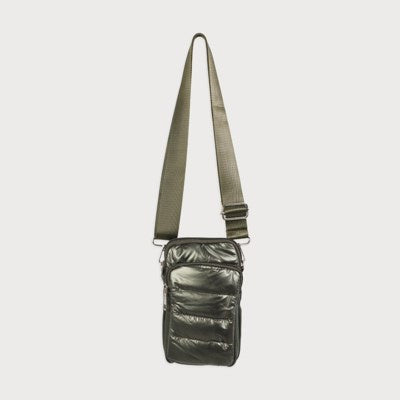 Caracol Quilted Crossbody 7163-ARM Army