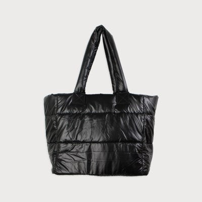 Caracol Large Quilted Tote Bag 7164-BLK Black