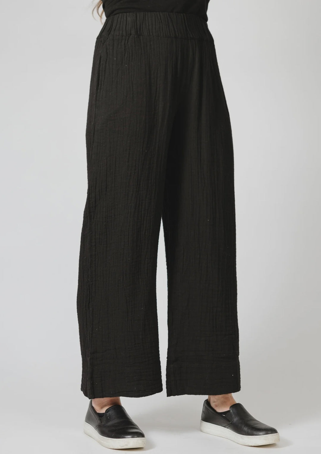 Shannon Passero Reyana Crop Pant 772-Black - 1 ONLY SIZE SMALL - 20% OFF