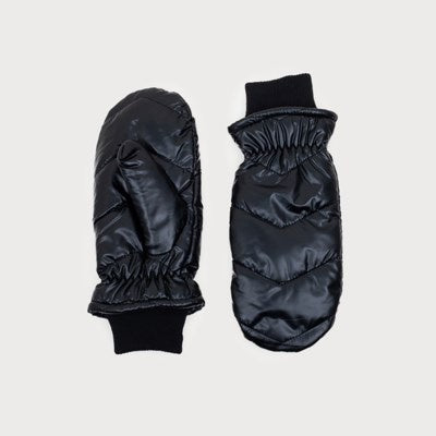 Caracol Quilted Puffer Mitts 9004-BLK