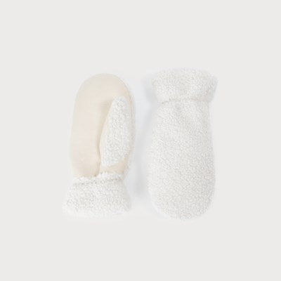 Caracol Sherpa Mitts 9007-BGE Beige