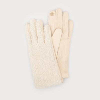 Caracol Sherpa Gloves 9009-BGE Beige