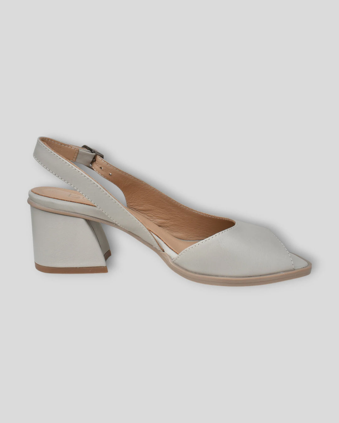 Womens Bueno "Paula" Sling Back Heeled Sandal - Tusk