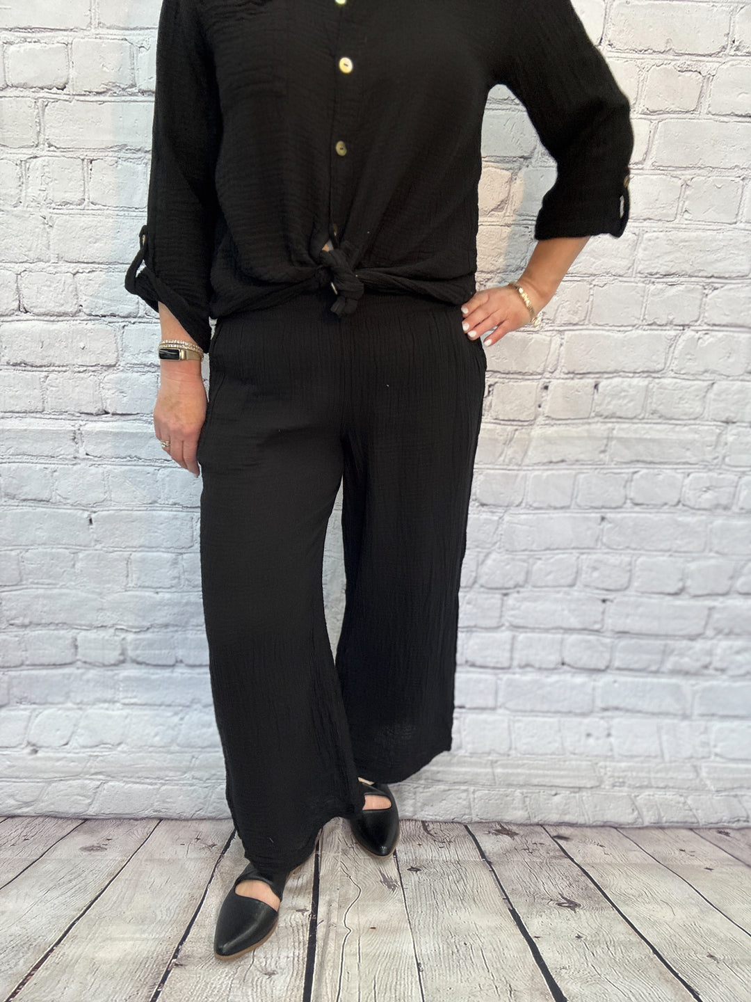Shannon Passero Imani Pant - 5467 - Black