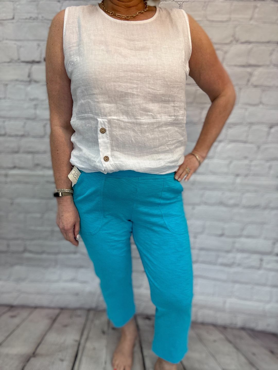 Escape by Habitat Pocket Capri E60005S5-Maui - 1 ONLY SIZE X-SMALL - 20% OFF