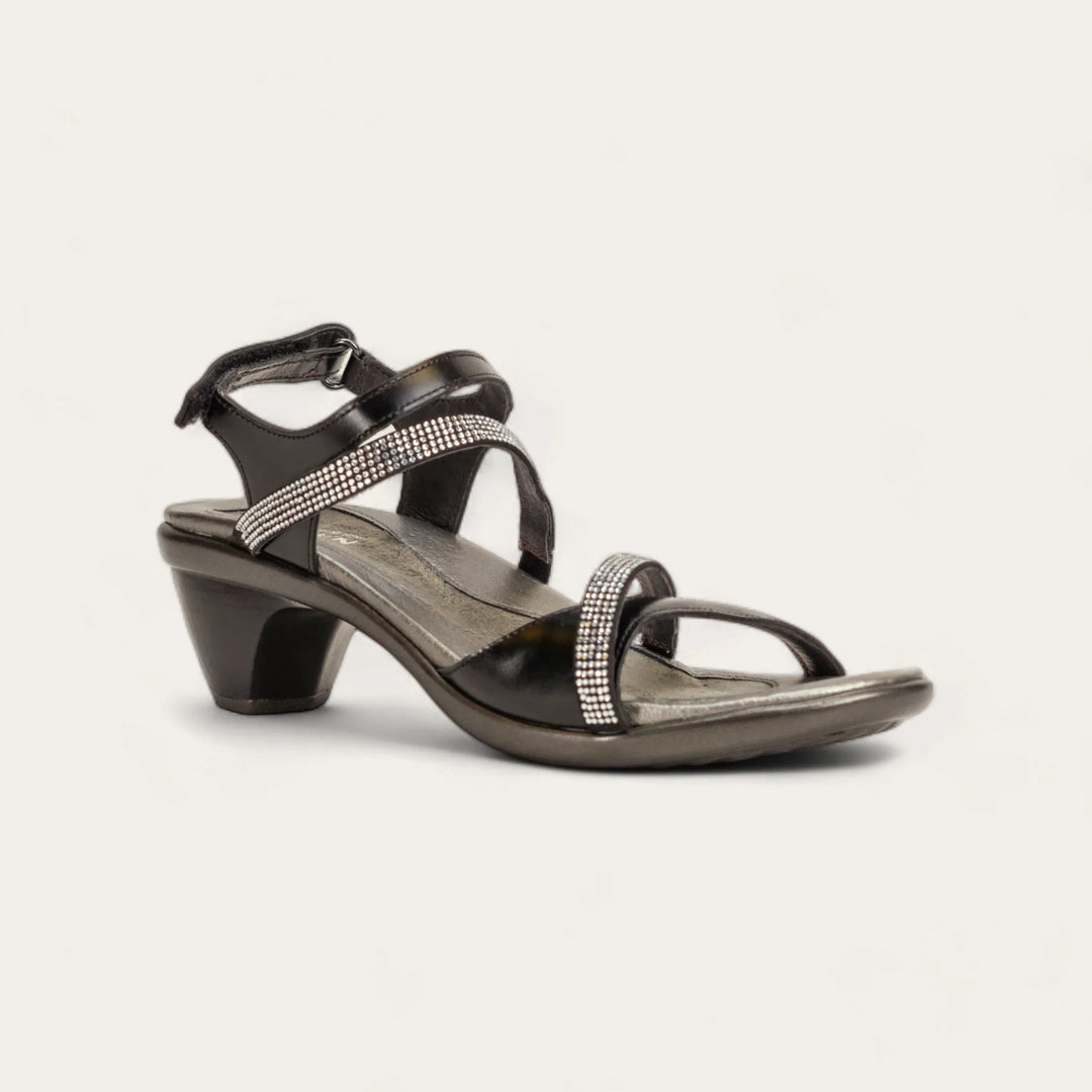 Womens Naot Innovate Dress Sandal 40033-NWF Black Combination