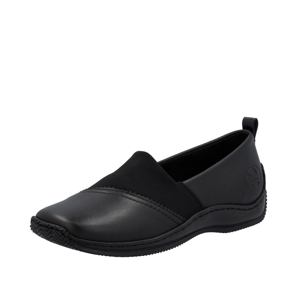 Womens Rieker Slip-On Shoe L1790-00 Black