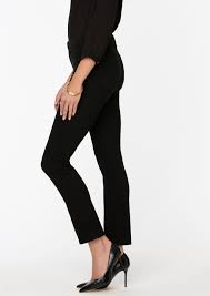 NYDJ Sheri Slim Leg Jean in Petite PNBBSS8518 - Black