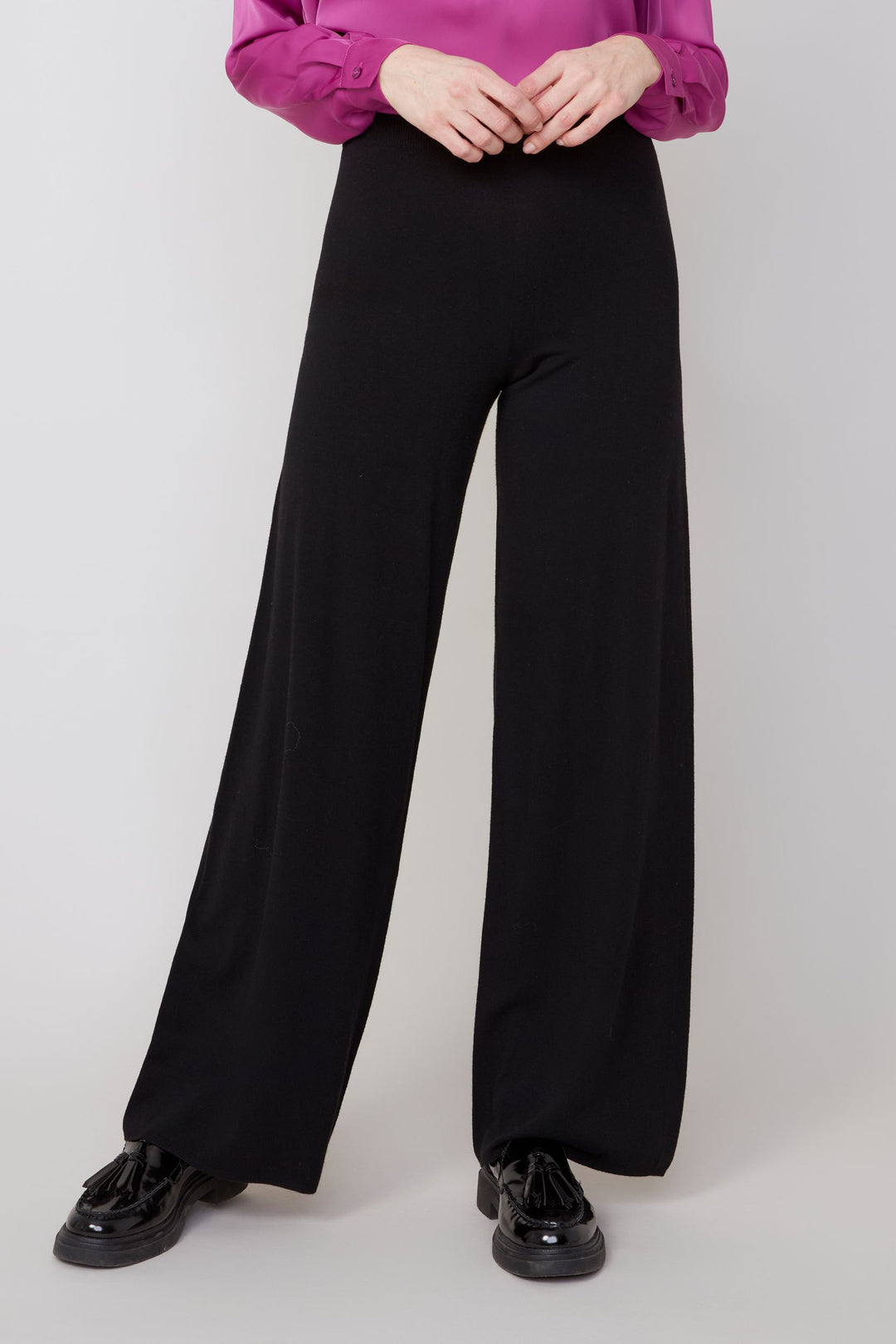 Renuar Pull-On Knit Bootcut Pant R11038-3391-8302 Black