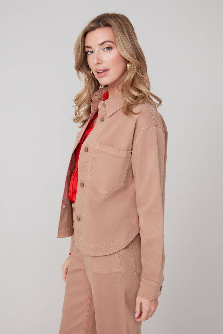 Renuar Woven Jacket R3892-E2008S-80723 Tan