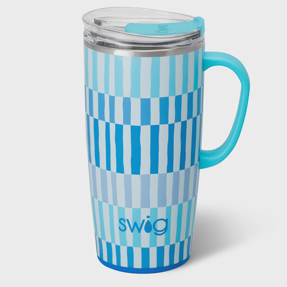 SWIG Travel Mug - 22 oz - S102-M22-TG - Glacier Stripe