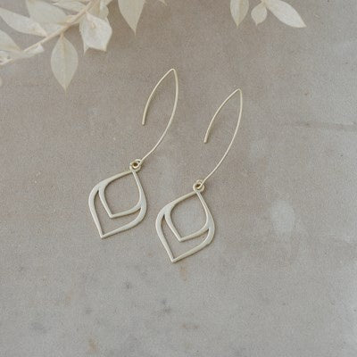 Glee Jewelry Venetian Earrings - Gold