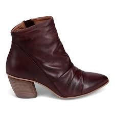 Miz Mooz Jeannie Heeled Boot IB21531 - Wine