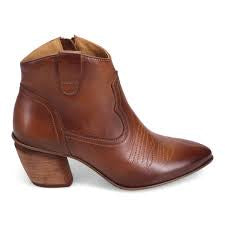 Miz Mooz Jina Heeled Boot IB23547-Brandy Antique Leather - 1 ONLY SIZE 36 (5-5.5) - 20% OFF