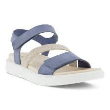 Womens Ecco Flowt Walking Sandal 273713-02434 Dusty Blue