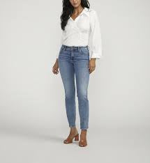 JAG Forever Stretch Mid Rise Straight Leg Jean J2977INF359-NILE
