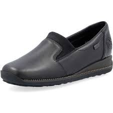 Womens Rieker Slip-On Shoe 44291-00 Black