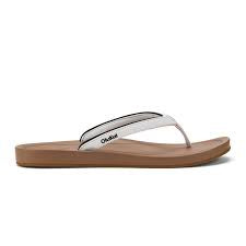 Womens 'Uiki Water-Friendly Beach Sandal 20537-WSMD White Sand/Almond