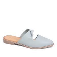 Womens Bueno "Blakely" Slip-On Mule - Lt. Grey