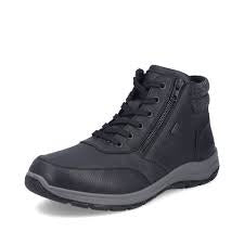 Mens Rieker Lace-Up Hiking Boot 03624-00 Black