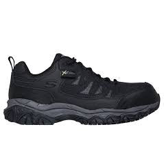 Mens Skechers Work: Holdredge Tartabal - Steel Toe - 77110CA-BLK
