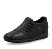Womens Rieker Slip-On Shoe w/ Elastic 44287-00 Black