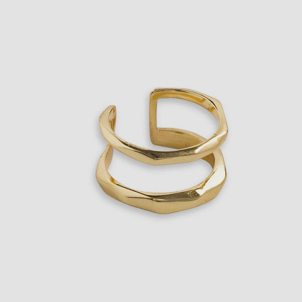 Ink + Alloy Jackie Ring - Brass