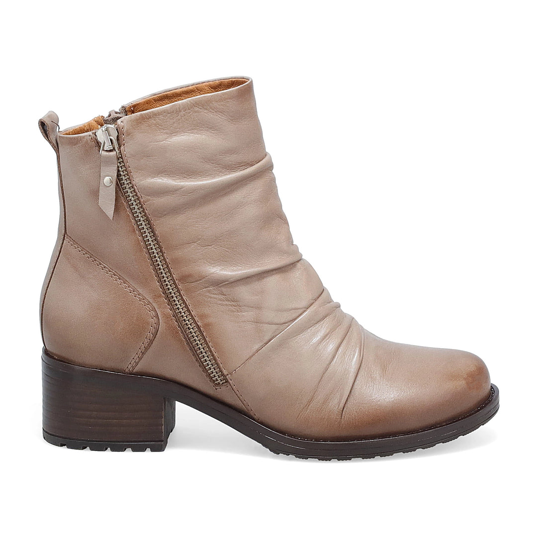 Miz Mooz Juliena Heeled Boot IB24595 - Beige Antique